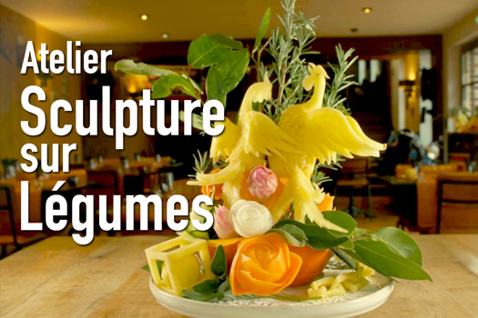 Maîtrisez l’Art de la découpe et sculpture décorative de légumes